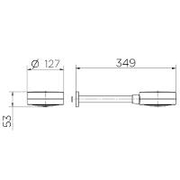 Chuveiro Banheiro Novo Technoshower Grafite Escovado 1204870 - 4