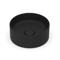 Cuba Apoio 30cm Redonda Roca T1 Terra Matte Black A32787u080 - 3