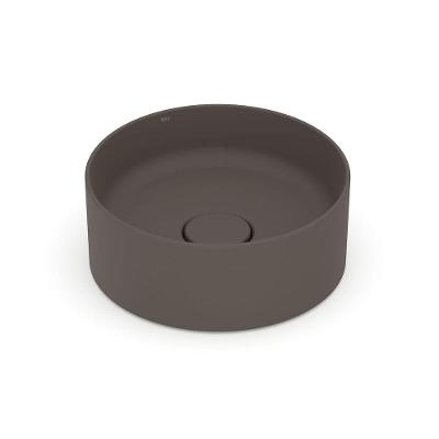 Cuba Apoio 30cm Redonda Roca T1 Terra Cafe A32787u660