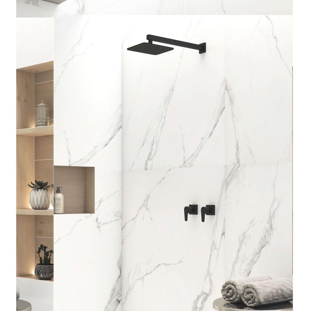 Chuveiro Preto Fosco 1993.pf Perflex Dom 12306824 - 2