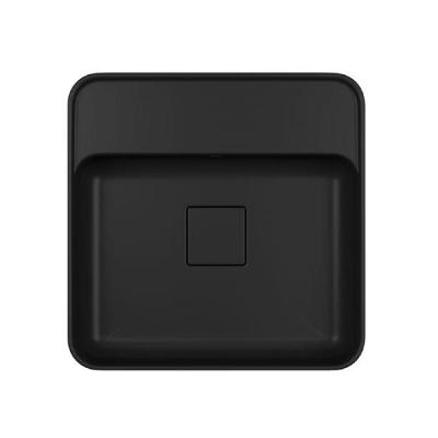 Cuba  Apoio Deca Quadrada Mesa 40cm Ebano Fosco L.11040.M.94