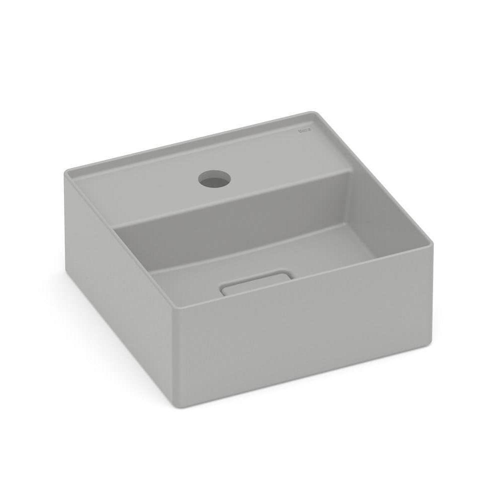 Cuba Apoio Roca 30x30cm Com Mesa T7 Terra Stone A32787x070 - 1