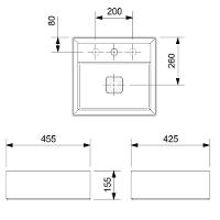 Cuba Apoio Incepa Platinum P6 45x42 Cinza Matte 1450730071108 - 3