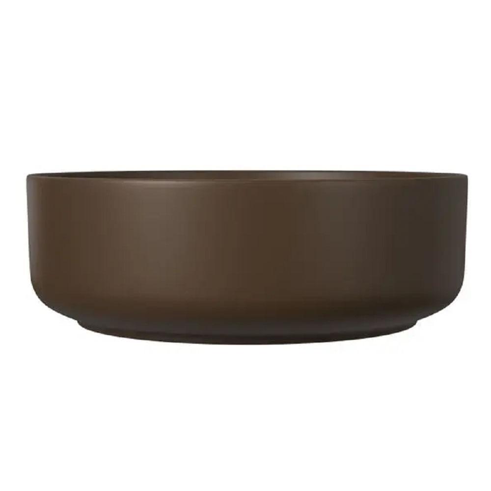 Cuba Apoio Redonda 40cm Deca Slim Marrom Fosco L.12040.m.22 - 3