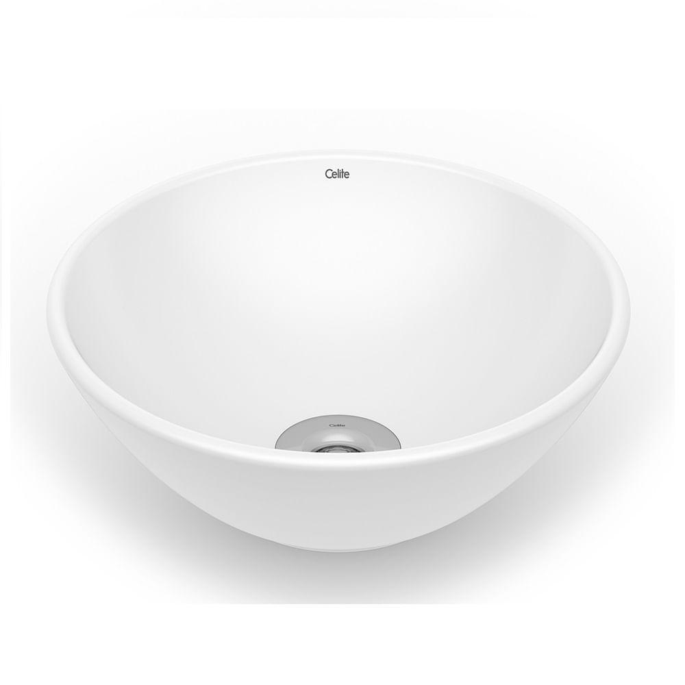 Cuba Apoio Redonda 35cm Basic R1 Branca Celite 1730970017300 - 2