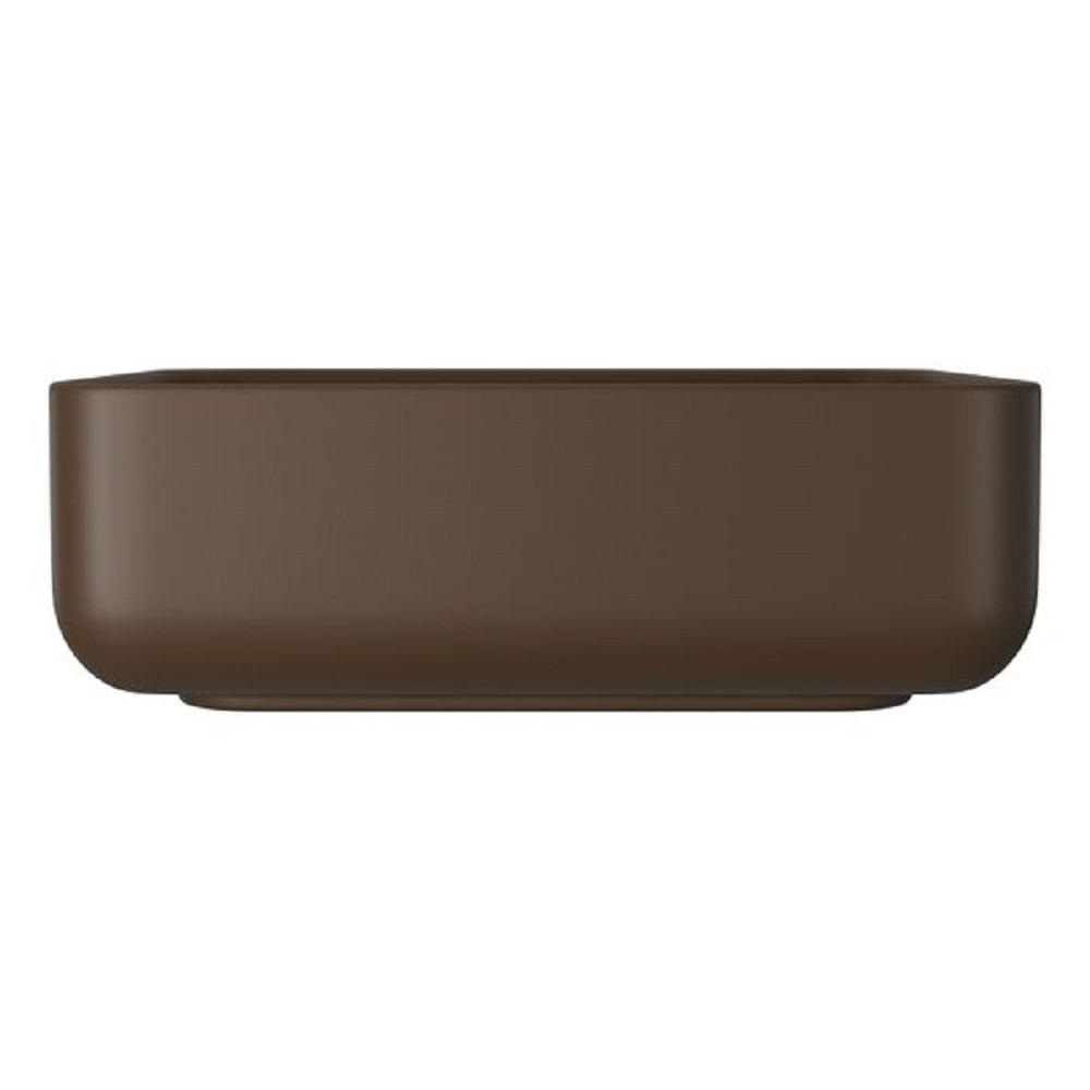 Cuba Apoio Deca Quadrada Mesa 40cm Marrom Fosco L.11040.M.22 - 3