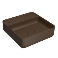 Cuba Apoio Deca Quadrada Mesa 40cm Marrom Fosco L.11040.M.22 - 1