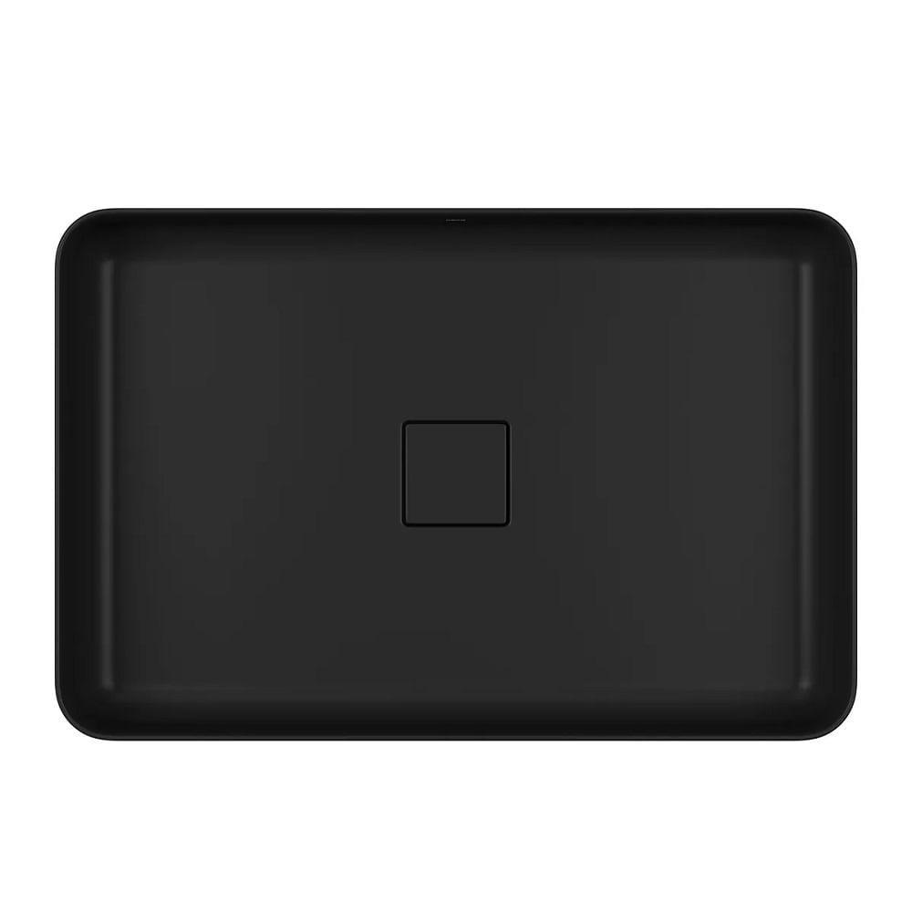 Cuba Apoio 60cm Retangular Deca Slim Ebano Fosco L.13060.94 - 3