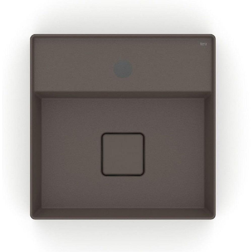 Cuba Apoio 35x35cm Com Mesa Roca T8 Terra Cafe A32787w660 - 2