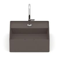 Cuba Apoio 35x35cm Com Mesa Roca T8 Terra Cafe A32787w660