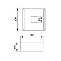 Cuba Apoio 30x30cm Sem Mesa Roca T3 Terra Beige A32722n650 - 5