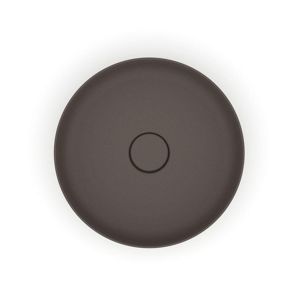 Cuba Apoio 39cm Redonda Roca T2 Terra Cafe A32787n660 - 2