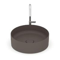 Cuba Apoio 39cm Redonda Roca T2 Terra Cafe A32787n660