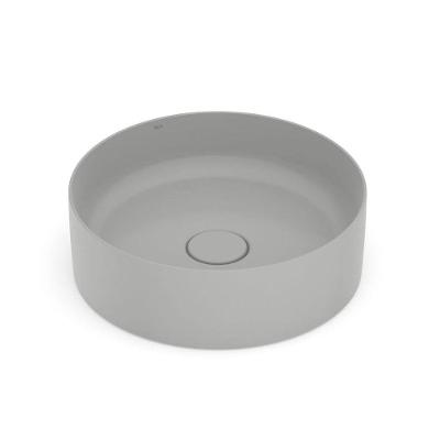 Cuba Apoio 39cm Redonda Roca T2 Terra Stone A32787n070