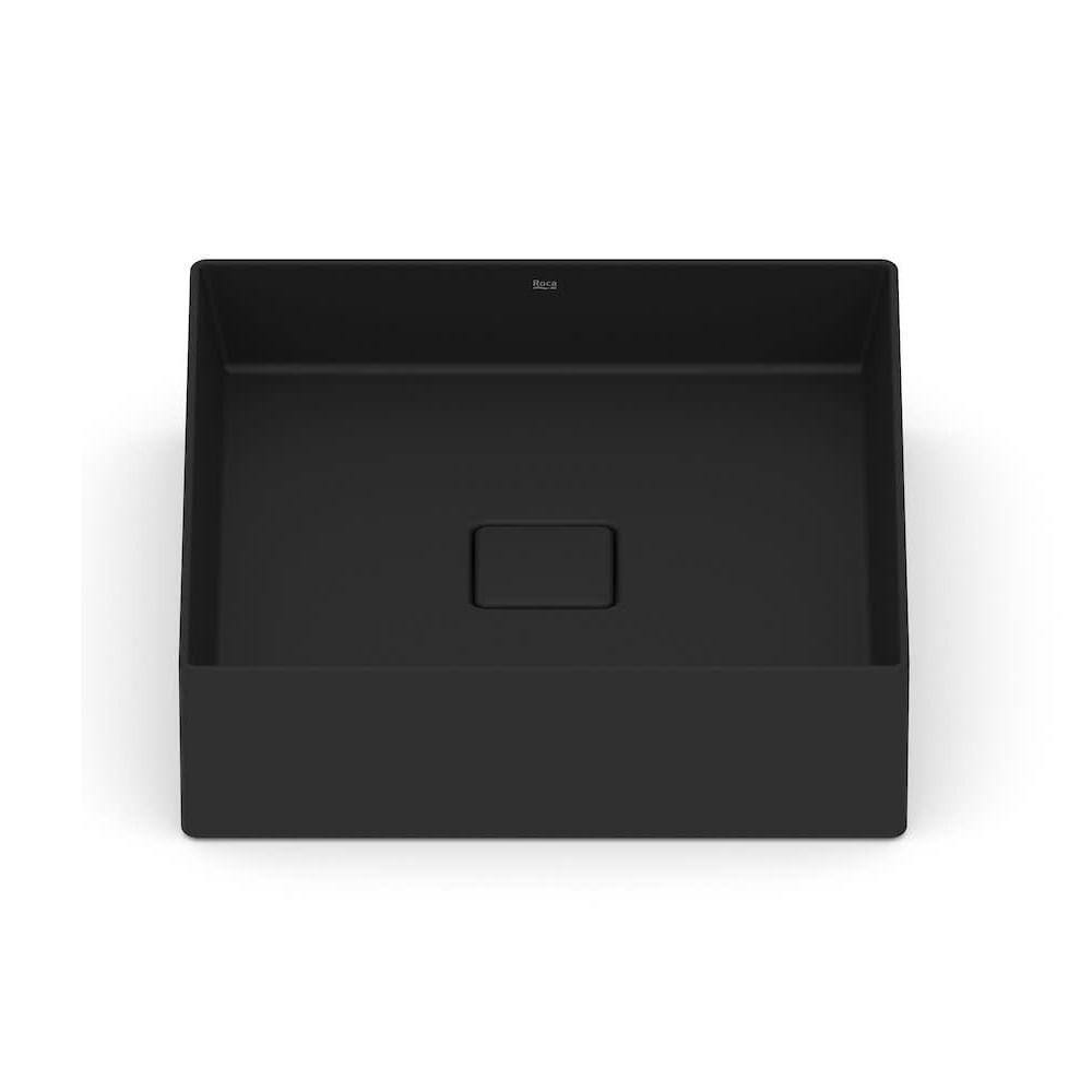 Cuba De Apoio 35cm Quad Roca T4 Terra Matte Black A32787v080 - 2