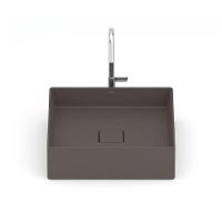 Cuba De Apoio 40x40cm Roca T5 Terra Cafe A32787y660