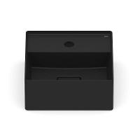 Cuba De Apoio 30x30cm Roca T7 Terra Matte Black A32787x080 - 3