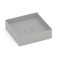 Cuba De Apoio 40cm Quadrada Roca T5 Terra Stone A32787y070 - 1