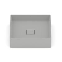 Cuba De Apoio 40cm Quadrada Roca T5 Terra Stone A32787y070 - 2