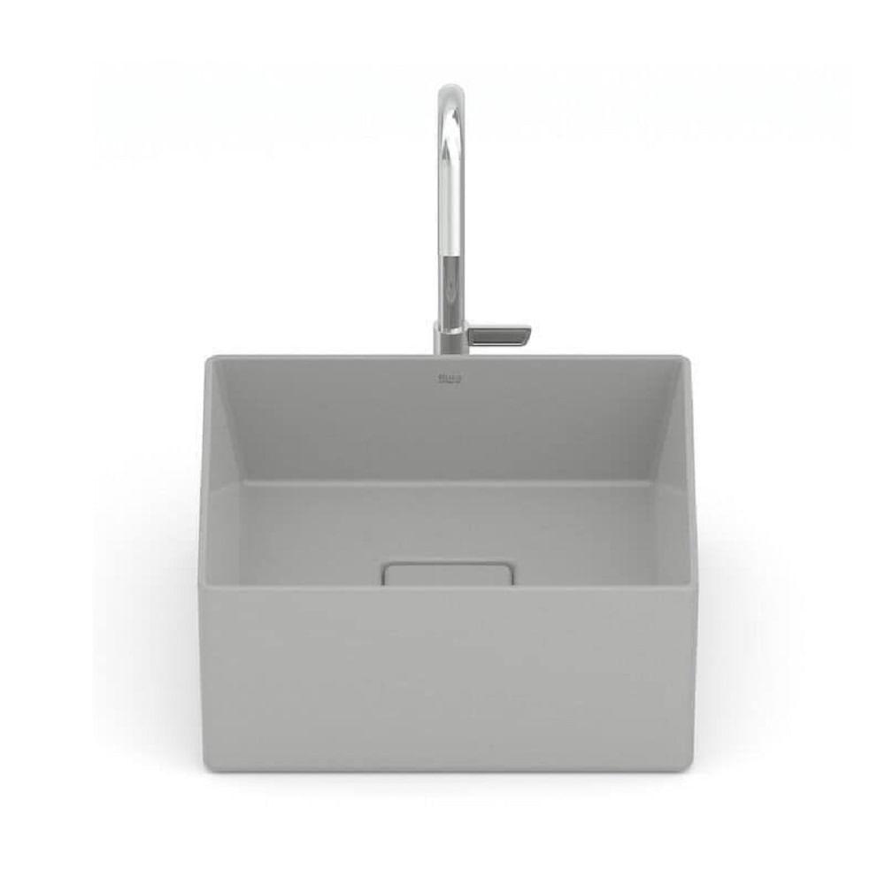 Cuba De Apoio 30x30cm S Mesa Roca T3 Terra Stone A32722n070 - 4