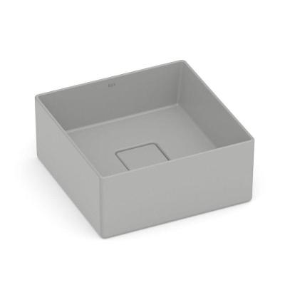 Cuba De Apoio 30x30cm S Mesa Roca T3 Terra Stone A32722n070