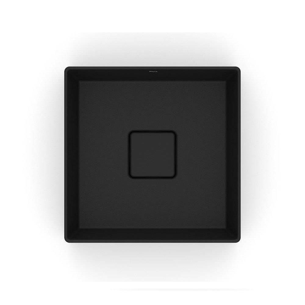 Cuba De Apoio 30x30cm Roca T3 Terra Matte Black A32722n080 - 2