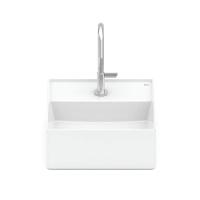 Cuba De Apoio 30x30cm C Mesa Roca T7 Terra Branco A32787x000