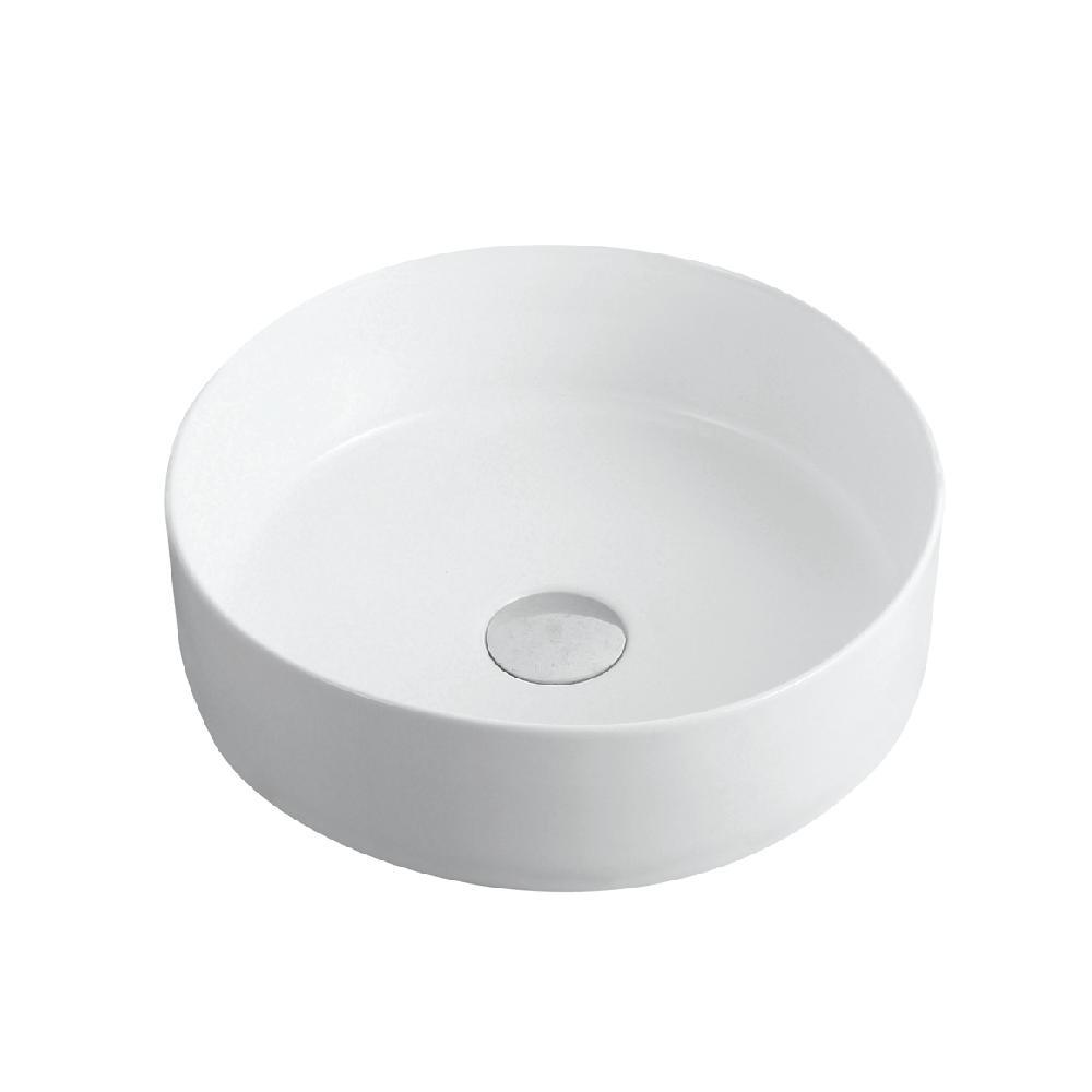 Cuba De Apoio 35,5×35,5cm Redonda Dax Tucuns Branco Dax-0019-tc-wh - 1