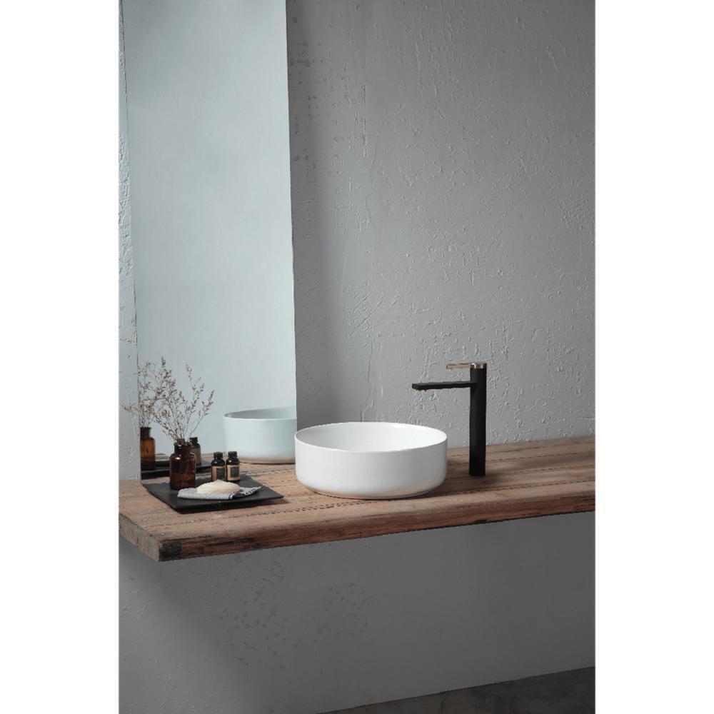 Cuba De Apoio 35,5×35,5cm Redonda Dax Tucuns Branco Dax-0019-tc-wh - 4