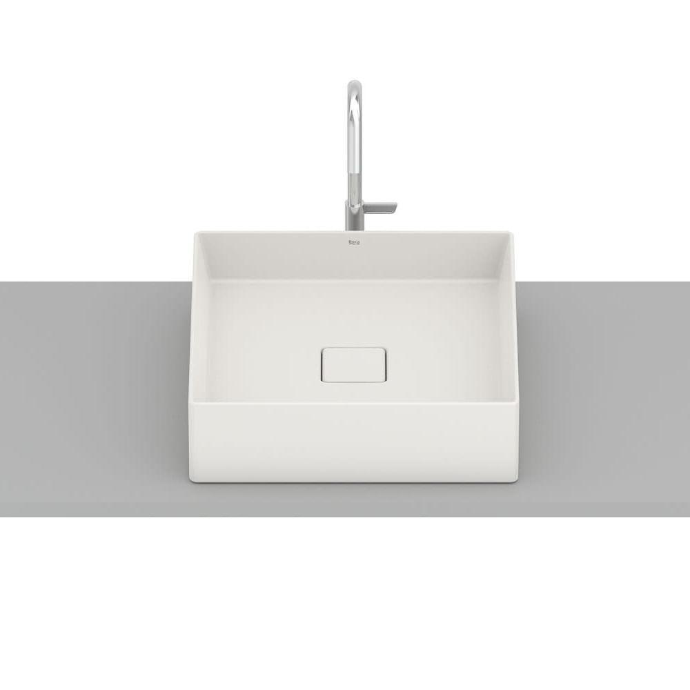 Cuba De Apoio 40cm Quadrada Roca T5 Terra Bege A32787y650 - 5