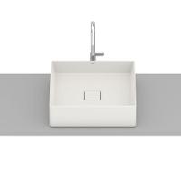 Cuba De Apoio 40cm Quadrada Roca T5 Terra Bege A32787y650 - 5