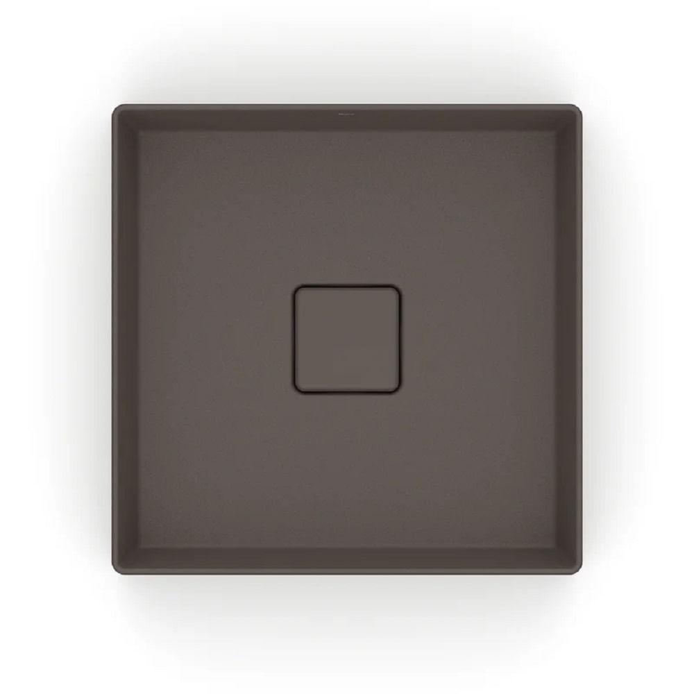 Cuba De Apoio 35x35cm Roca T4 Terra Cafe A32787v660 - 2