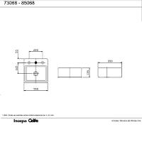Cuba De Apoio 35x35 Basic Q6 Branca Celite 1850680013100 - 2