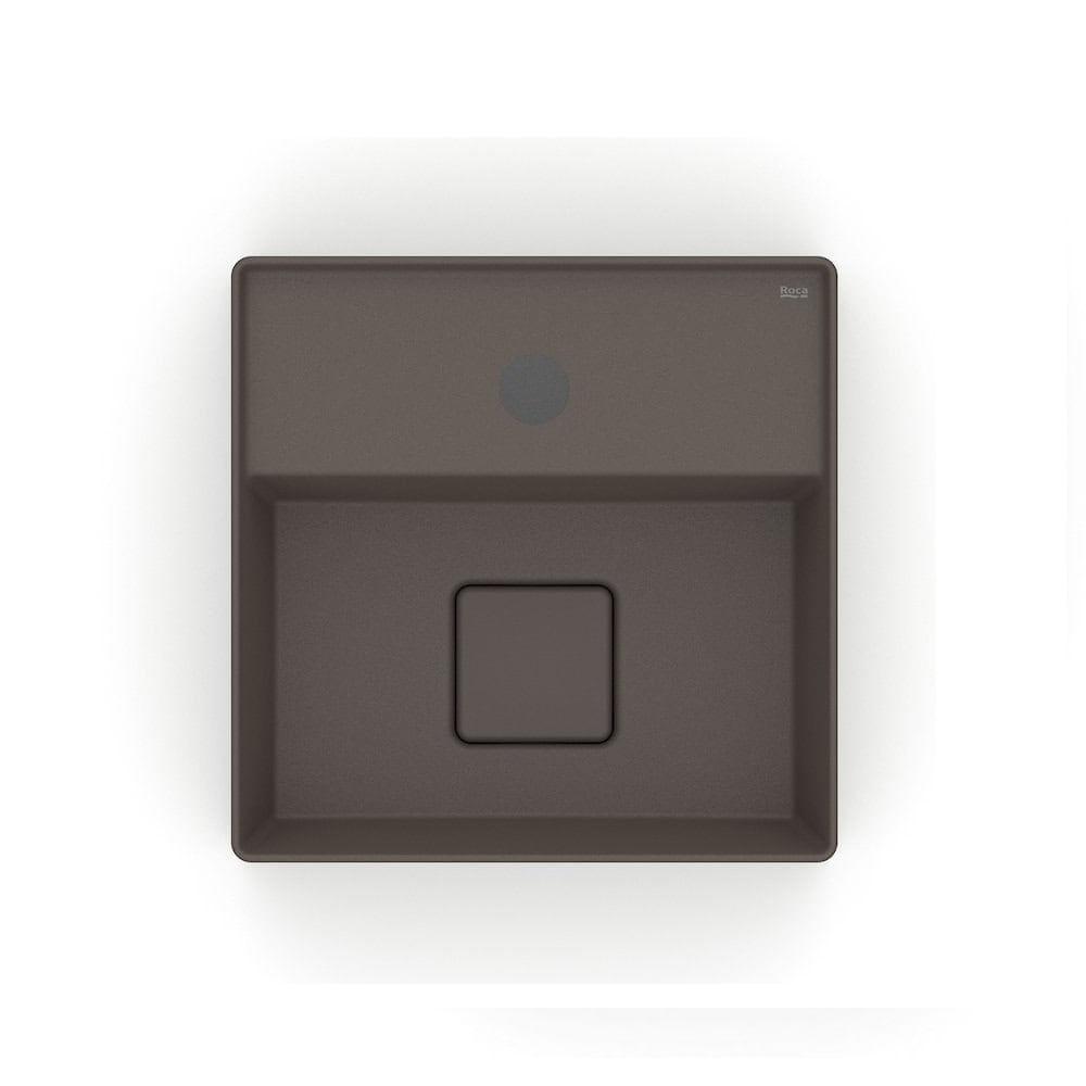 Cuba De Apoio 30x30cm Com Mesa Roca T7 Terra Cafe A32787x660 - 2