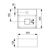 Cuba De Apoio 30x30cm Com Mesa Roca T7 Terra Cafe A32787x660 - 5