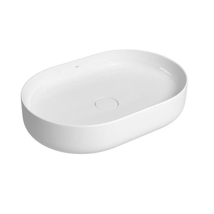 Cuba de apoio Deca oval 60x40cm Branco L.14060.17 - 1