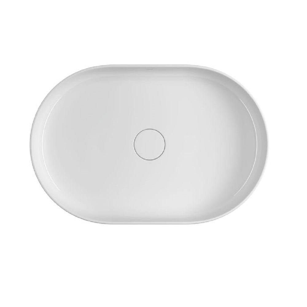 Cuba de apoio Deca oval 60x40cm Branco L.14060.17 - 2