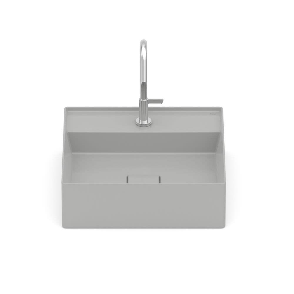 Cuba De Apoio 40x40cm Roca T9 Terra Stone A32787t070 - 4