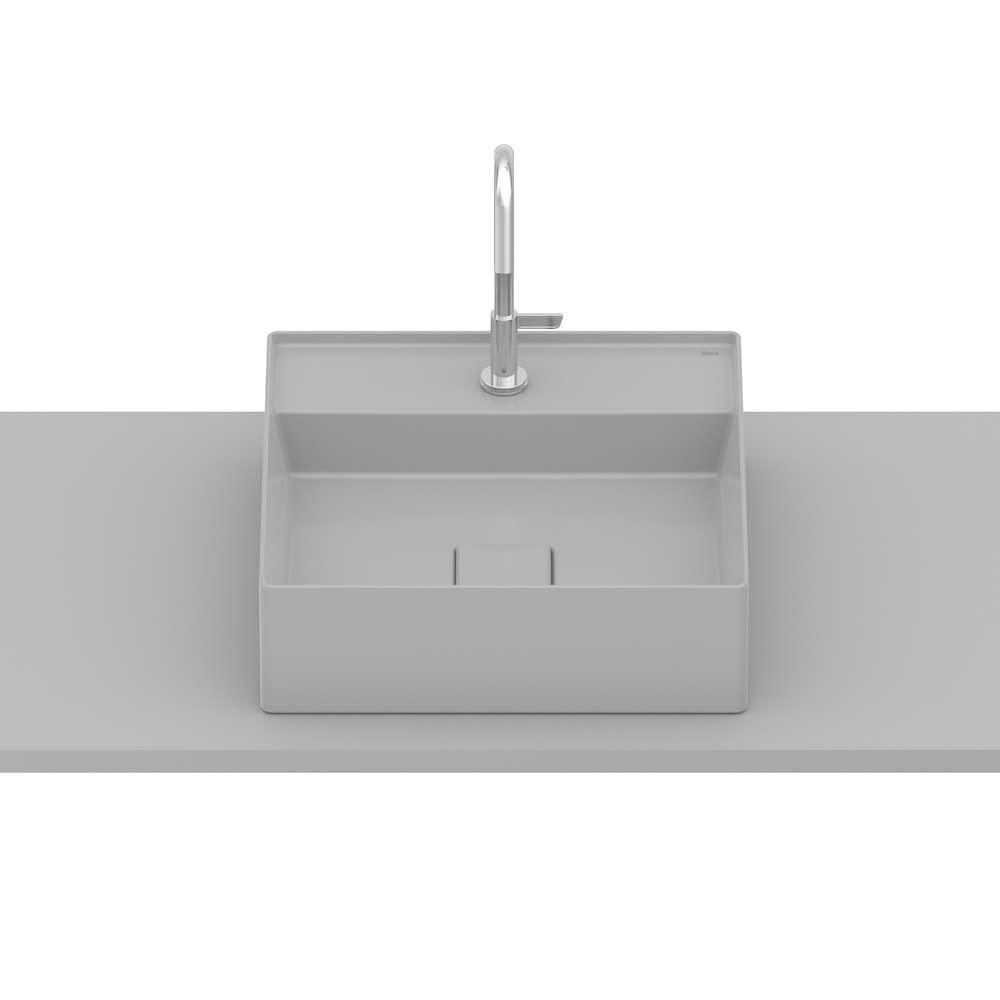 Cuba De Apoio 40x40cm Roca T9 Terra Stone A32787t070 - 5