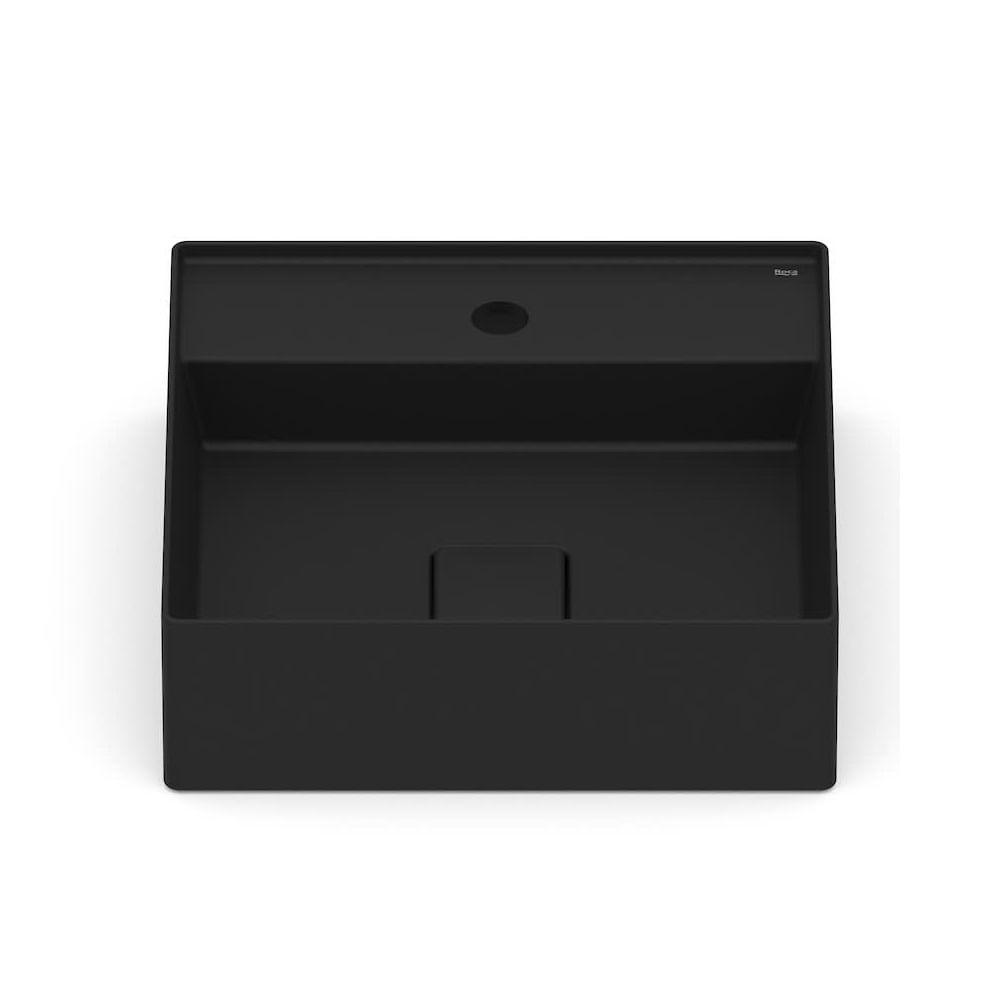 Cuba De Apoio 40x40cm Roca T9 Terra Matte Black A32787t080 - 2