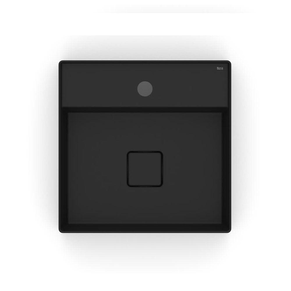 Cuba De Apoio 40x40cm Roca T9 Terra Matte Black A32787t080 - 3