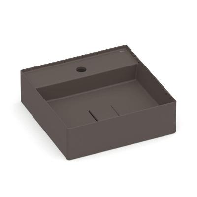 Cuba De Apoio 40x40cm Roca T9 Terra Cafe A32787t660