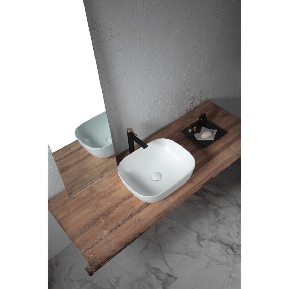 Cuba De Apoio 49x40cm Dax Pontal Branca Brilhante Dax-0020-pn-wh - 3