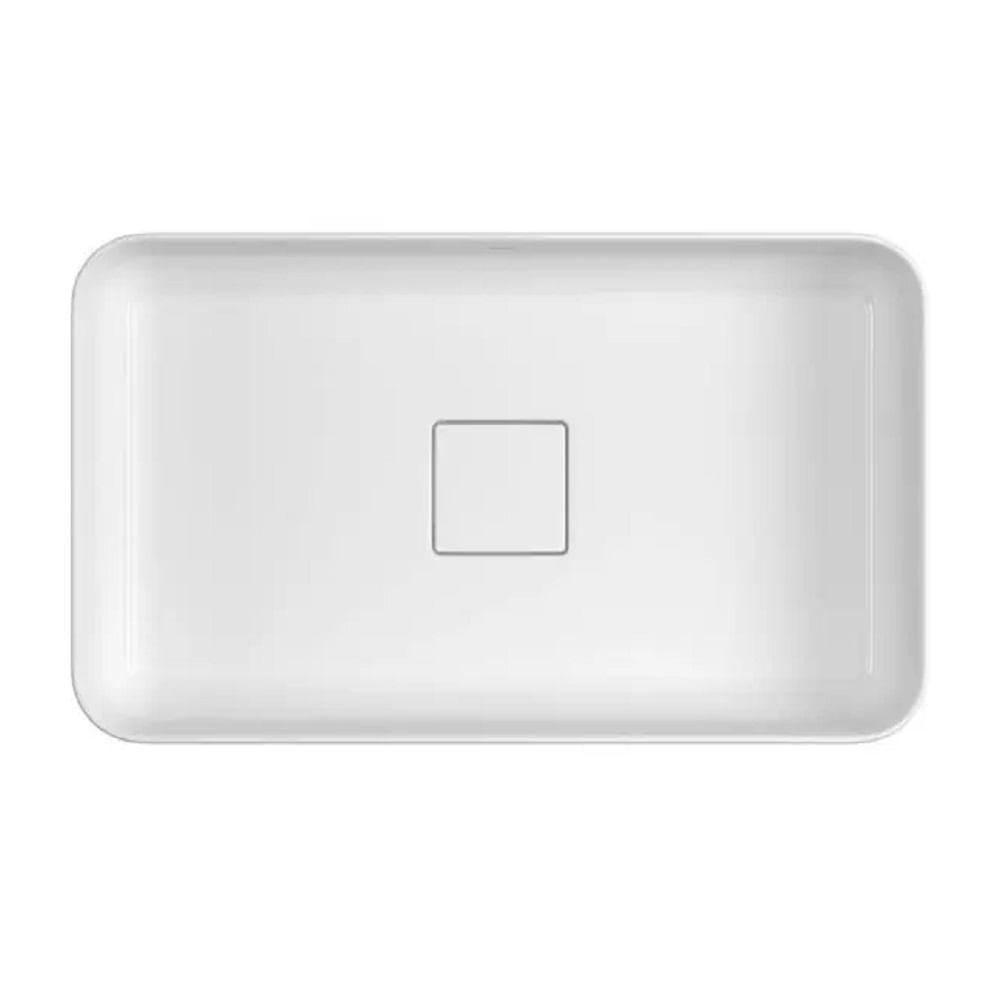 Cuba De Apoio Retangular 50cm Deca Slim Branca L.13050.17 - 2