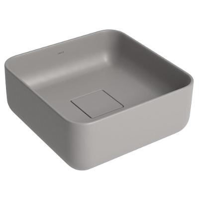 Cuba De Apoio Quadrada Deca 30cm Cinza Antracite L.11030.85