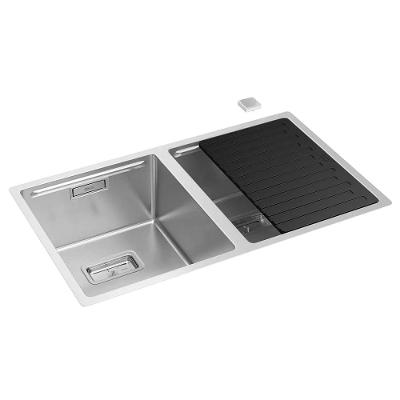 Cuba Dupla Para Cozinha Em Inox 745x440x201mm Deca Wish Cc.620.75.duo.inx