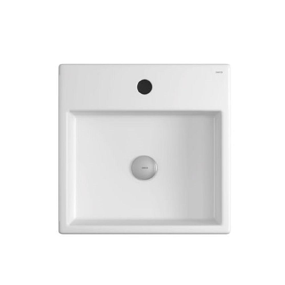 Cuba Deca De Apoio Quadrada Com Mesa 41x41 Branca L.73.17 - 2