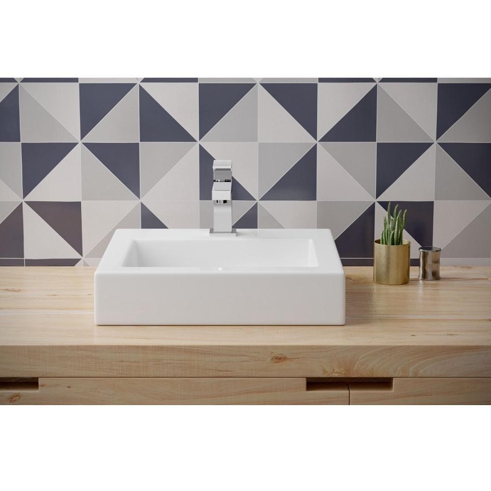 Cuba Deca De Apoio Quadrada 45x45 Com Mesa Branca L.737.17 - 3