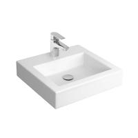 Cuba Deca De Apoio Quadrada 45x45 Com Mesa Branca L.737.17 - 2