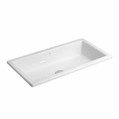 Cuba de Sobrepor 59x31 Retangular Deca Branco L.1070.17